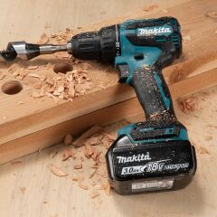 Makita DHP490SFJ  18V 3Ah Çift Akülü Darbeli Kömürsüz Matkap Vidalama