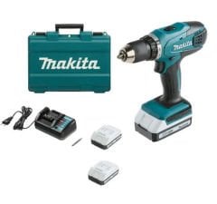 Makita HP457DWE3 18 V / 1.5 Ah 3 Akülü Lityum Darbeli Matkap