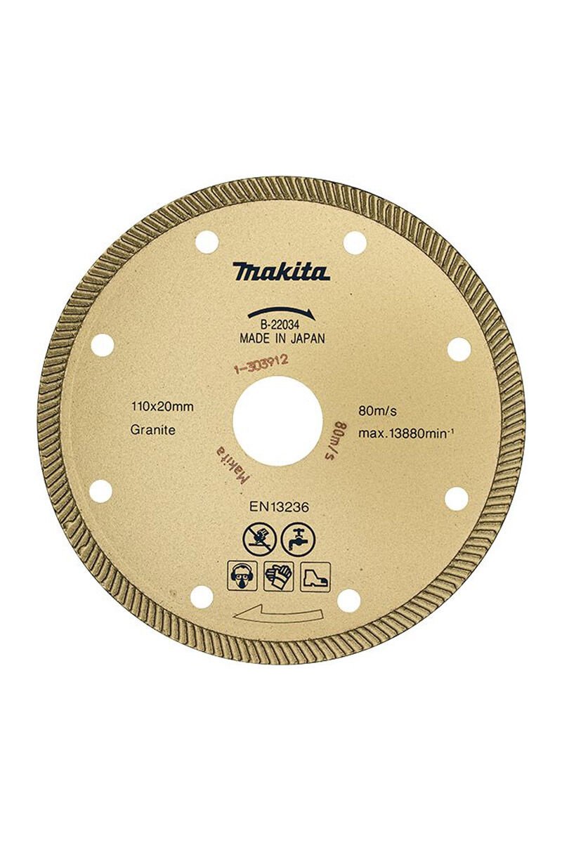 Makita B-22034 110x2mm Turbo Elmas Testere