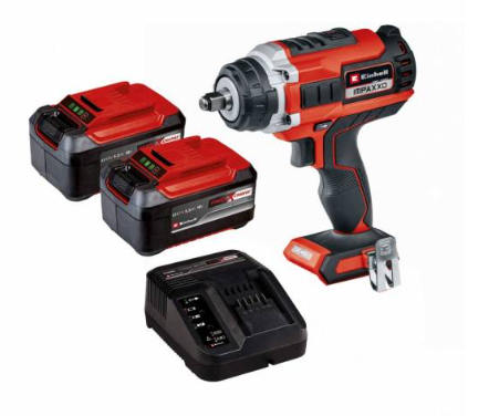 Einhell Impaxxo 18/450 Akülü Kömürsüz Somun Sıkma 5.2 Ah Çift Akülü