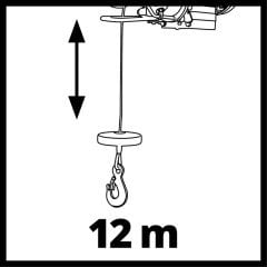 Einhell TC-EH 500 Elektrikli Vinç 250-500 Kg
