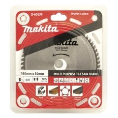 MAKİTA D-63638 MULTİ 190mm 60DİŞ TESTERE