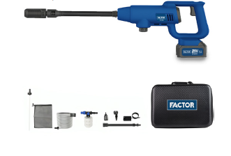 Factor FW45B Basınçlı Yıkama Makinası Akülü, 45 Bar