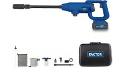 Factor FW45B Basınçlı Yıkama Makinası Akülü, 45 Bar