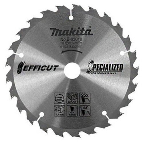 Makita B-63018 165x20mm 25 Diş Elmas Daire Testere