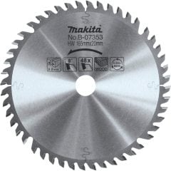 Makita B-07353 SP6000K,DSP600 Daire Testere için Elmas Daire Testere Bıçağı 165x20mm 48 Diş