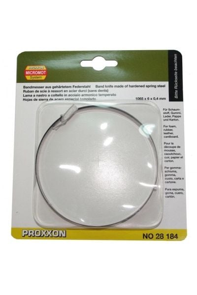 Proxxon 28184 MBS 240/E Şerit Testere Makinesi için Dişsiz Testere