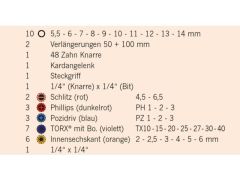 Projahn 394072 1/4 38 Parça Lokma Ve Tornavida Seti