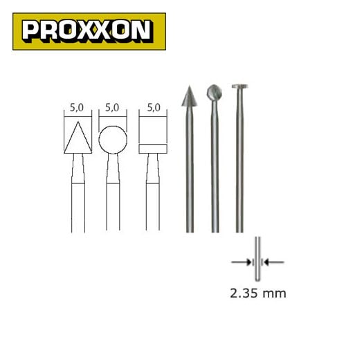 Proxxon 28720 Freze Uç Seti 3'lü