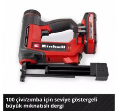 Einhell TE-CN 18/32 Li Akülü Zımba/Çivi Çakma Makinesi 2x4.0 Ah Akülü