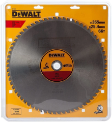 Dewalt DT1926 Profil Kesme Elmas Testere 355 x 25,4 mm 66 Diş