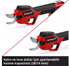 Einhell GP-LS 18/28 Li BL - Solo Akülü Budama Makası (Akü ve Şarj Hariç) - 3408320