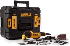 Dewalt DWE315KT-QS 300Watt Çok Amaçlı Zımparalama, Kesme Ve Raspalama Aleti