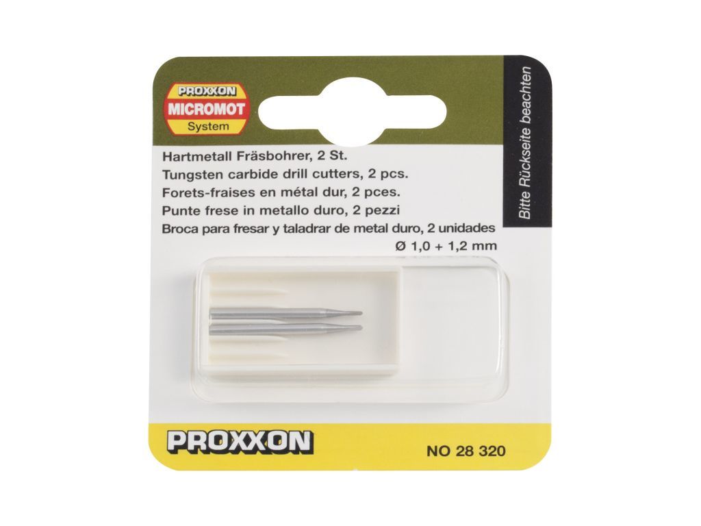 Proxxon 28320 Tungsten Karbürlü Matkap ve Freze Uç Seti