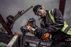 Aeg BEWS 18-115BL-502C 18V 5Ah Çift Akülü Taşlama Makinesi