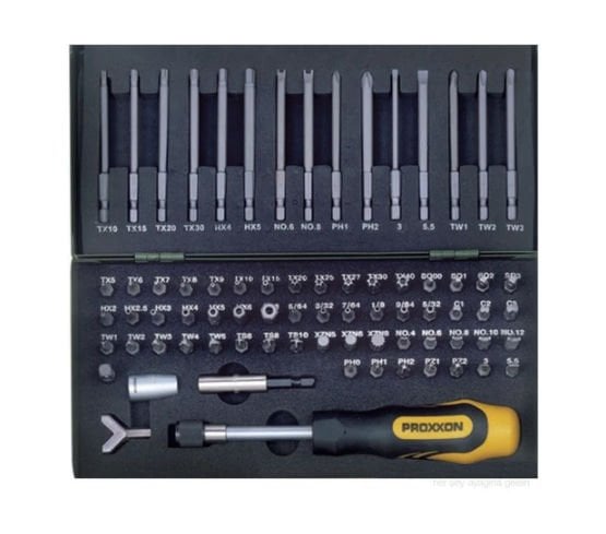 Proxxon 23107 75 Parçalı Tornavida Bits Uç Takımı