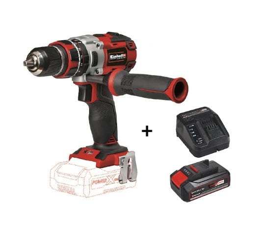 Einhell TE-CD 18 Li-i BL Akülü Darbeli Matkap Vidalama + 2.5 Ah Starter Kit