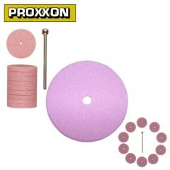 Proxxon 28302 Korundum ve Silikon Karbür Taşlama Disk Seti 10'lu