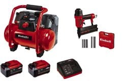 Einhell Te-Ac 36/6/8 Li Akülü Kompresör ve Çivi Zımba Seti