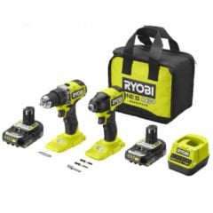Ryobi RCK182A-2C20S 18V Matkap Vidalama seti