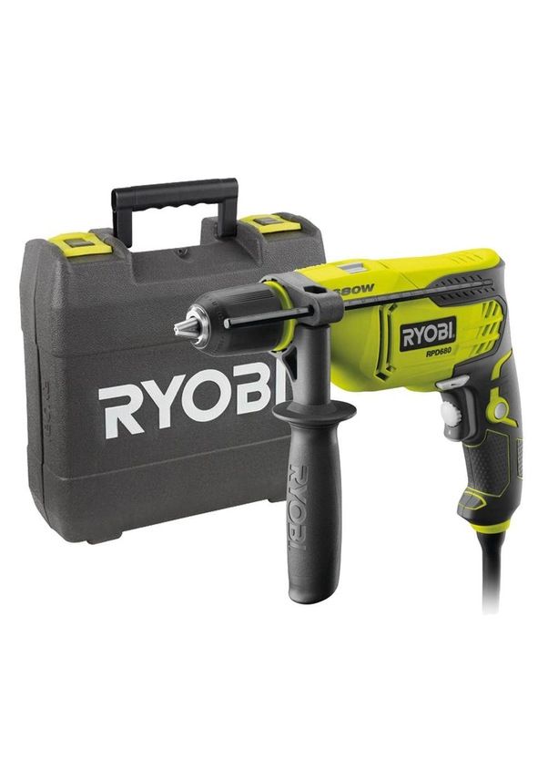 Ryobi RPD680K 680 Watt 13 MM Darbeli Matkap
