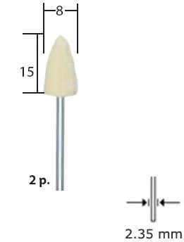 Proxxon 28801 Hassas Polisaj 2 Parça
