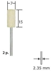 Proxxon 28802 Hassas Polisaj Disk 7 mm 2 Parça