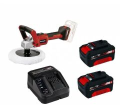 Einhell CE-CP 18/180 Li Akülü Polisaj Makinası 4 Ah Çift Akü