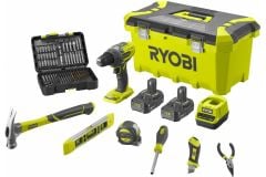 Ryobi R18DD3-220TAH 18V Akülü Matkap Setli