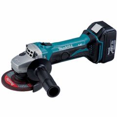 Makita DGA452RMJ Akülü Avuç Taşlama Makinesi 2 x 4,0 Ah Akü 115 mm